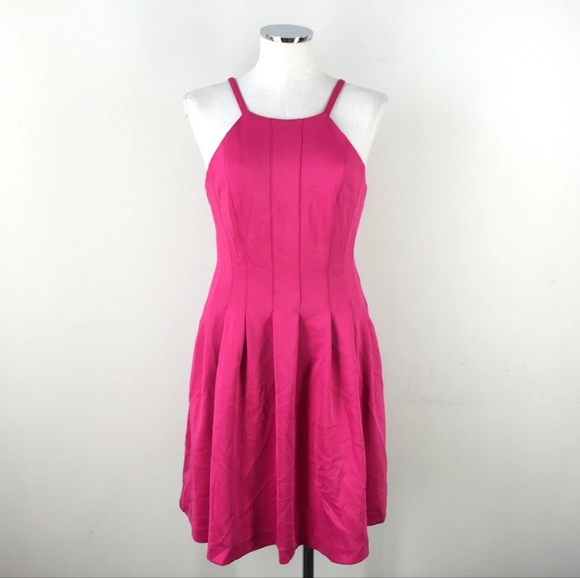 CALVIN KLEIN Pink Sleeveless Dress NWOT - Picture 3 of 13